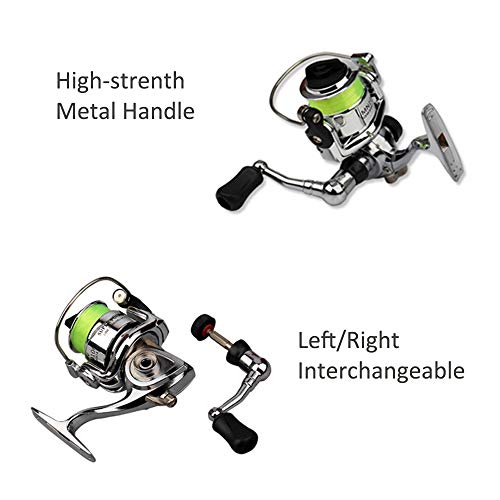 Mini Pólo, Andoer Caneta portátil vara de pesca Mini vara de pesca de bolso com kit giratório para p