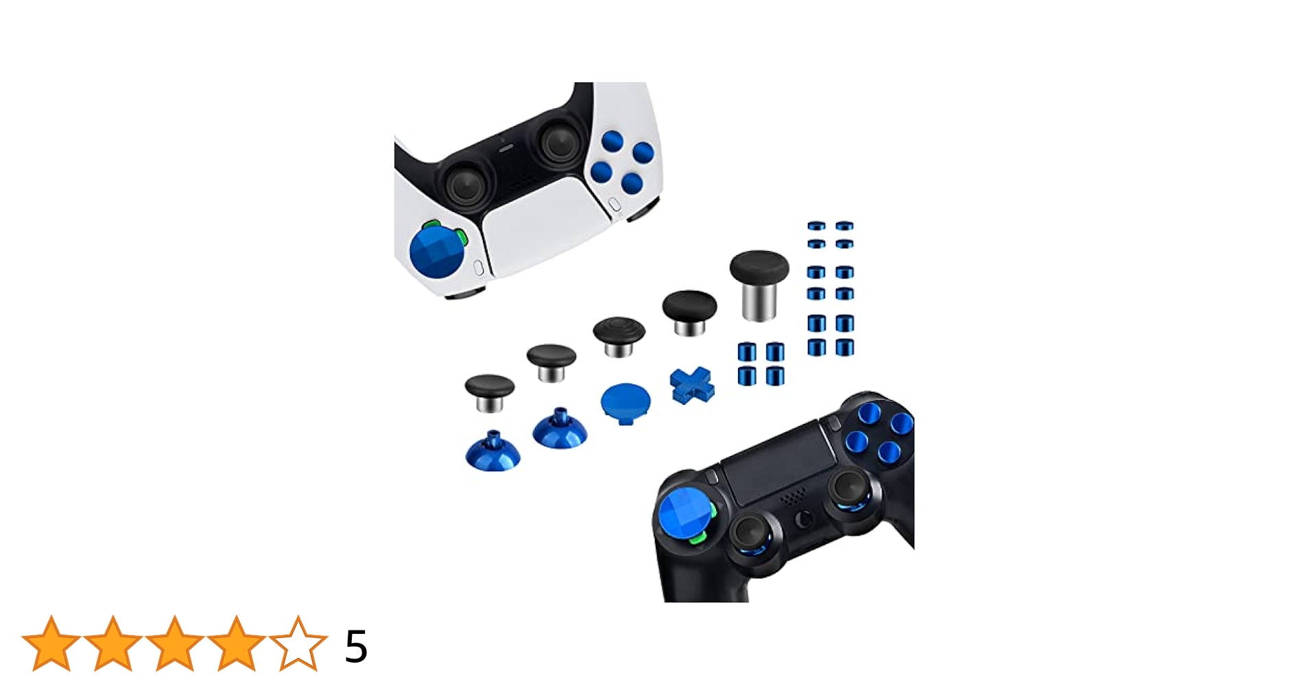 Amazon.co.jp: 磁気ボタンアクセサリー PS4 PS5コントローラー用