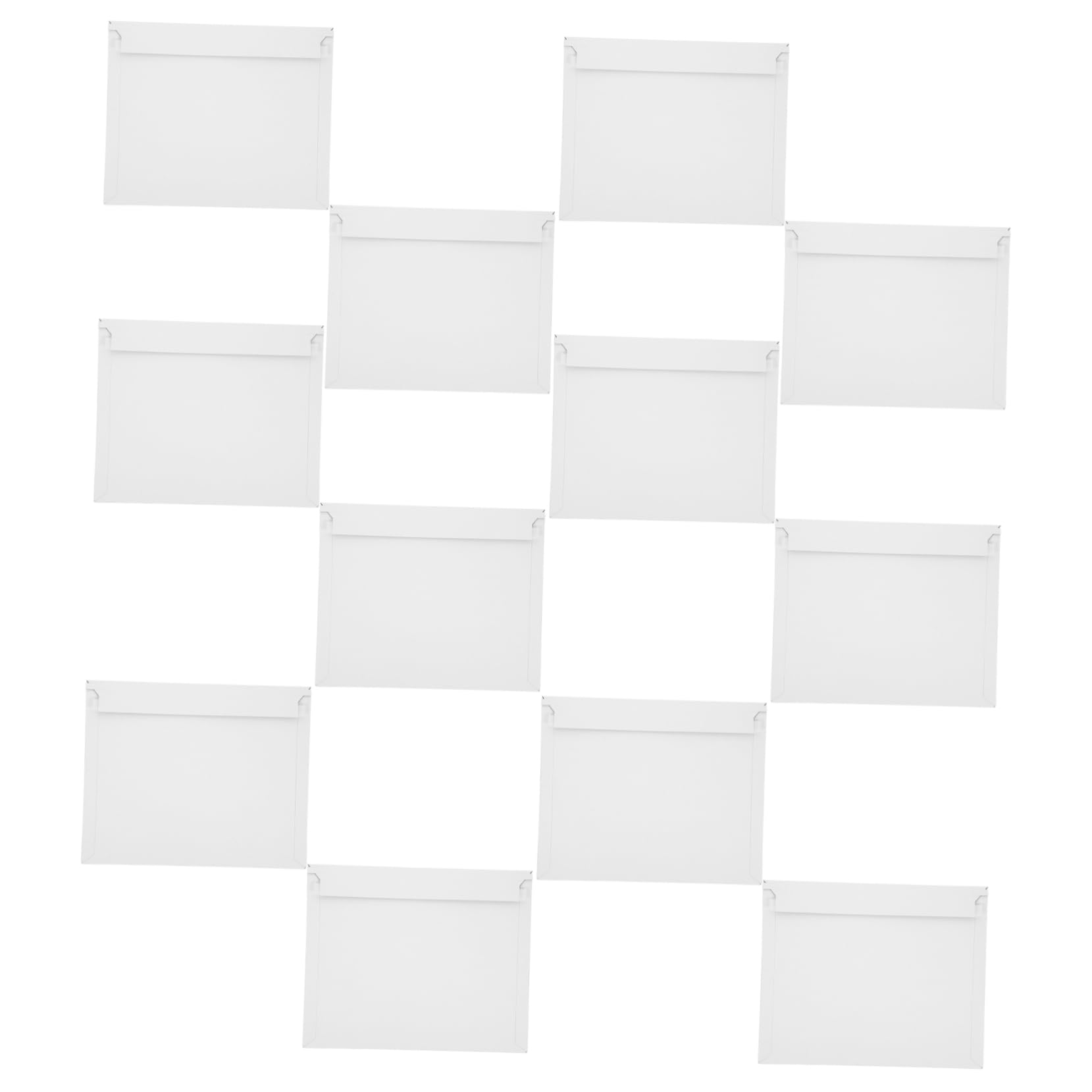 Angoily 20pièces Enveloppes Rigides Plates pour Documents et Dossiers Enveloppes Cartonnées Auto-adhésives pour Photos et Expédition