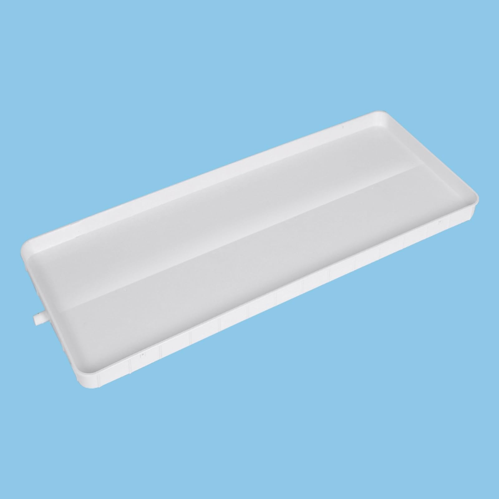 Produktbild von Auffangwanne Für Klimaanlagen-Außengerät 710x240 Mm | Verzinkter Stahl Mit Ablaufschlauch | Kondensatwanne Tropfsicher