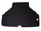 Farbe: schwarz autix Kofferraummatte passend für BMW 02er 1502-2002 Typ 114 E10