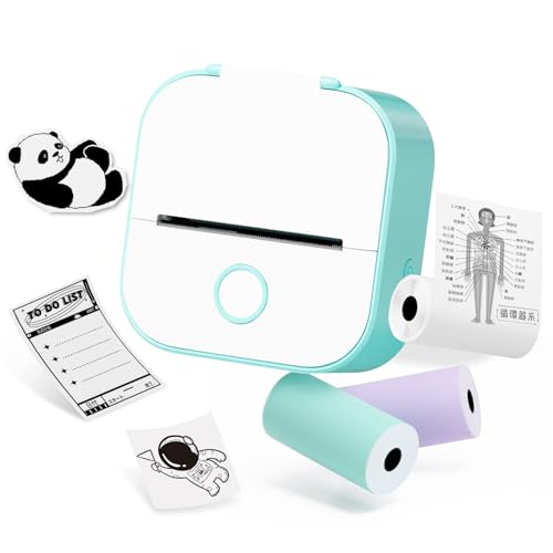 Amazon.co.jp: Memoqueen T02 ミニプリンター スマホ対応 ポケット