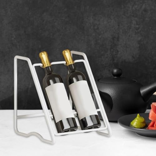 Soporte para botellas de vino de mesa Hsqqdc 21x24x24 cm miniatura 7
