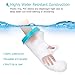 Doact Waterproof Cast Cover Arm Protector for Shower Bath, Plastic Bag Sleeve for Toddlers Wrist Hand Keeps Casts Bandages, Hands, Fingers, Wrists, Arms Dry (Kids arm 14¡°)