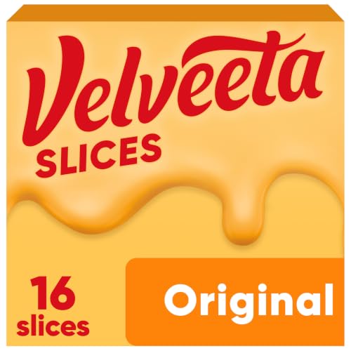 Velveeta Slices, 16 ct Pack, Original Cheese