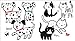 Baby's Black and White Books Animals