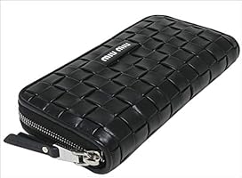 Amazon | [ミュウミュウ] ナッパレザー ジップアラウンド ウォレット