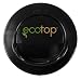 Ecotop To-go Topper - Turn coffee mug into a travel mug (Black)