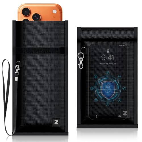 ZapEnergi 2 Pack Military Grade Faraday Bags for Phones