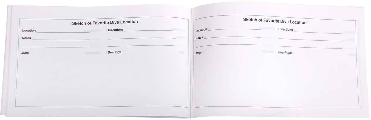 Trident Diver journaux 7 x 4.25 Inches Waterproof