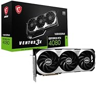 msi nVidia GeForce RTX 4080 16GB Ventus 3X OC Graphics Card Multicolor