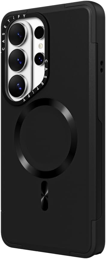 CASETiFY Force Galaxy S26 Ultra Case [Anti-Slip Matte Finish / 6.6 ft Military Grade Protection/Magnetic Compatible] - Black