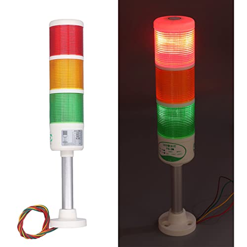 Tower Light Industrial Warning Pile LED 3 calques signalisation lumineuse
