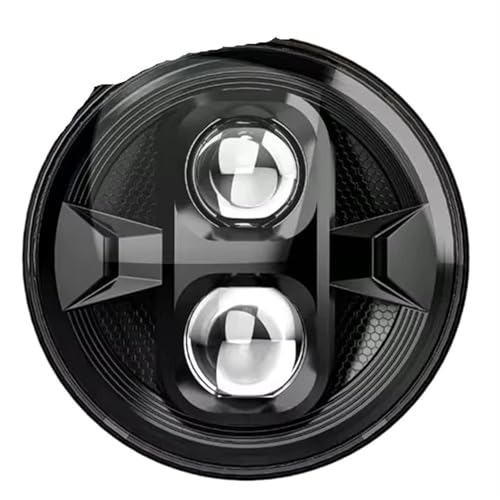 Feux avant de moto à LED 7 pouces projecteur 45W anti-vibration