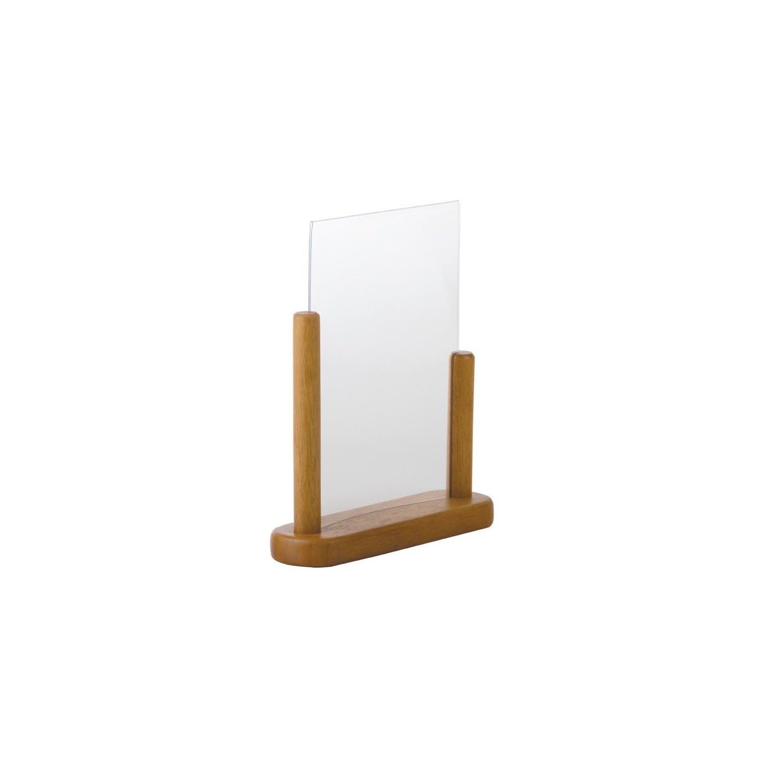 Securit PFT-​TE-​ME Cadre photo de table en bois dur avec finition teck laqué Format A5