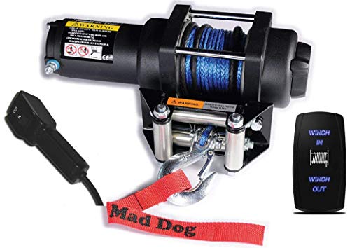 Mad Dog Winch Sintético 4500LB Cable Combo Arctic Cat