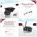 Wireless RV Backup Camera System, 9" 1080P DVR Monitor with 4 IP69 Waterproof Night Vision Side Rear View Back Up Cameras for Trailer Truck Camper Compatible with Furrion Mount