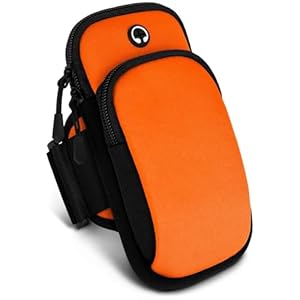 ONEFLOW Pomarańczowa Sportowa Opaska na Telefon