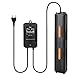 hygger Aquarium Heizung, 300W Temperatur Einstellbare Heizung für Aquarien, Aquarium Heizstab mit Externem Digitalanzeige LCD Controller für 200-300L Ihr Süß-oder Meerwasser Aquarium Fischbecken