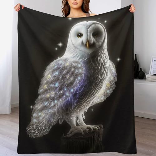 Couverture de salon oiseau : jeté de canapé doux pour vos soirées