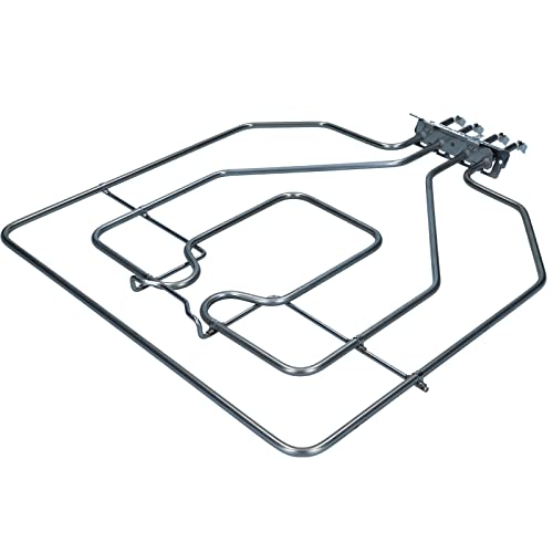 LUTH Premium Profi Parts Oberhitze Heizelement Klappgrill kompatibel mit Bosch Siemens 00470845 470845 EGO 20.41384.000 2800W 230V für Backofen Herd