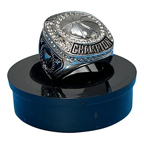 Express Medals Champion Basketball Trophy Ring Award Gift Fantasy Prize With Display Neck Chain And Stand Championship Rings #TOP2
