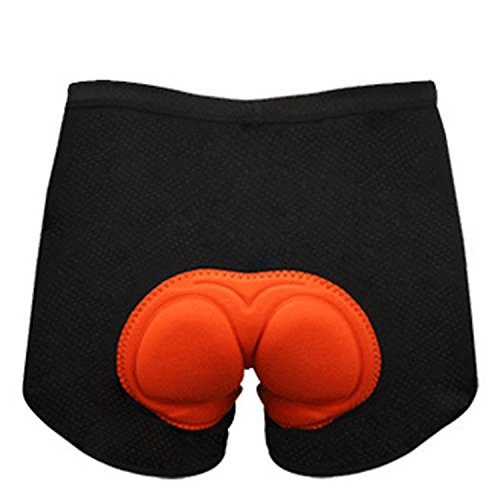 Shinefromcloud Adult 3D Padded Bike Underwear Shorts Breathable Riding Underwear For Biking Bicycle Motorcycle(Blue L) #TOP1