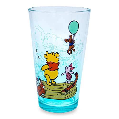 Disney Winnie the Pooh and Friends Pint Glass | Beer Mug Tumbler For Liquor, Pub Drinks | Holds 16 Ounces