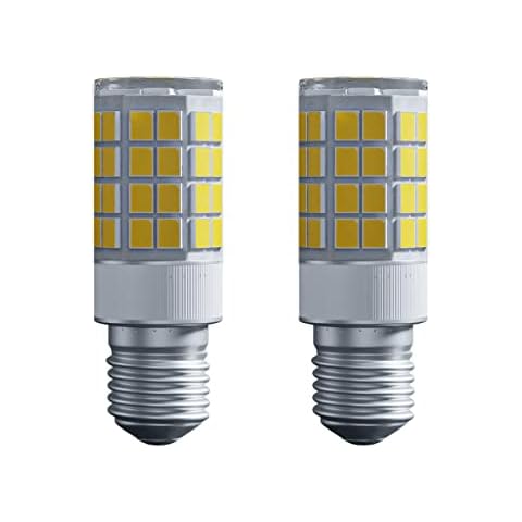 E14 Light Bulb,4W Chicaya LED Small Bulbs Screw in,3000K Warm White LED Bulbs,2 Pack (Color: Warm White 2pcs) Cover