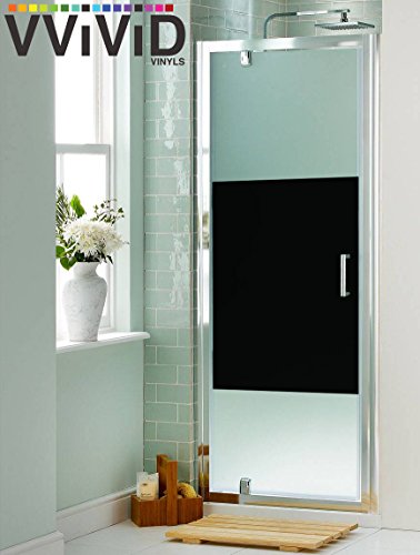 Vvivid Opaque Matte Blackout Privacy Window Vinyl Film Decorative Decal For Bathroom, Kitchen, Home, Office Diy Easy To Install Adhesive No Mess (60 Inch X 50Ft) #TOP3