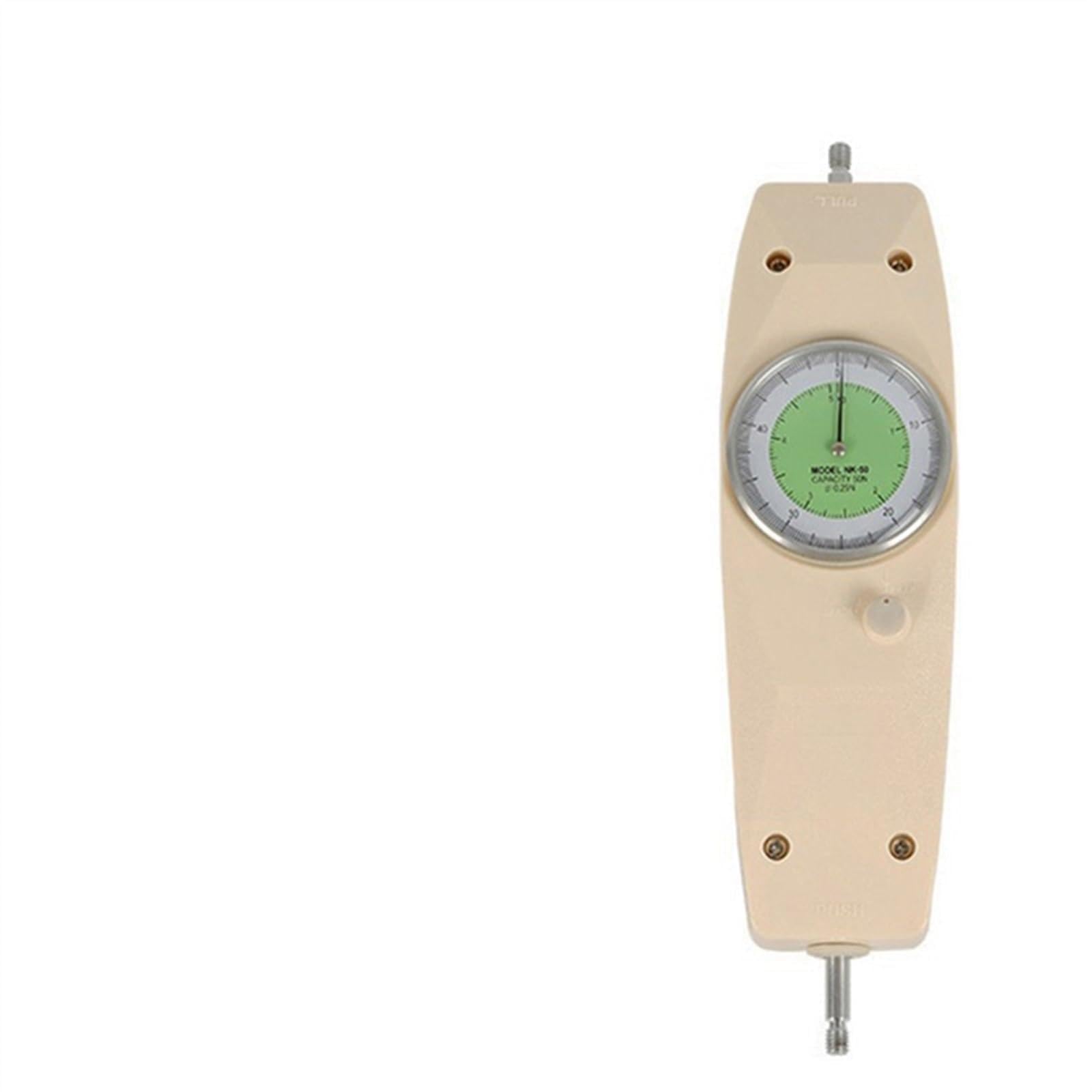 Medidor de fuerza puntero Digital, medidor presión tensión resorte, máquina prueba, dinamómetro electrónico, probador NK-10N-500N(Range 5N - 50N)
