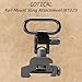 Gotical | Rail Mount Attachment MT029, Black Anodized Aircraft Grade Aluminum