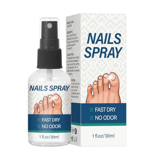Nail Care Products - Gentle Moisturizing Spray, Damaged Nail Repair for Women Men Elderly Youth Home Manicure Salon Professional Dull Rough Toenail and Hydration 30ML