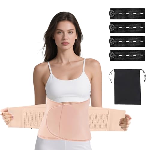 KASURE Ceinture Post Accouchement,Respirabilité Réglable Ceinture Post Partum,Gaine Post Accouchement
