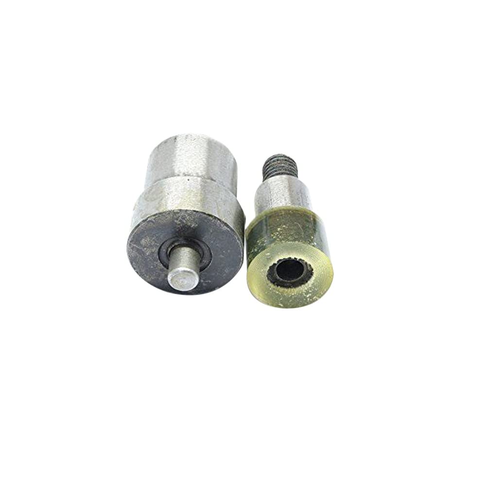 Trimming Shop Molla Bottone a Pressione Posto Attrezzo Die - 4 Parte Set per Mano Macchina in Misura 15 - Attrezzatura per Cucito, pelle Artigianato, e Abbigliamento Riparazione