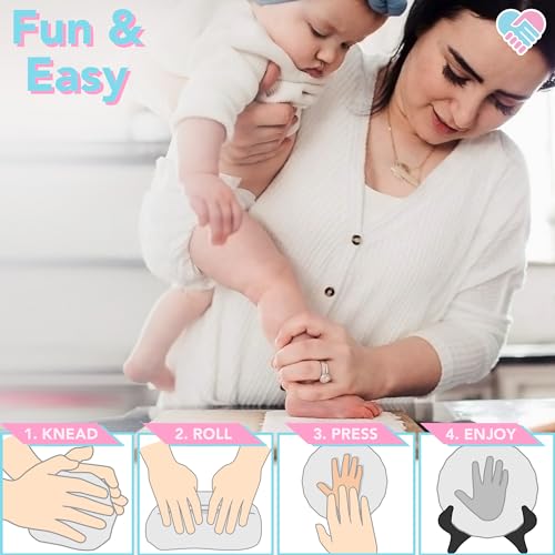 Casting Keepsakes 4099 Luna Bean Baby Handprint & Baby Footprint Kit thumb #4