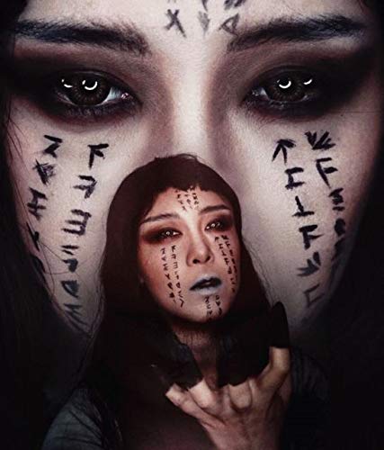Greae The Mummy Halloween Scary Face Tattoo Temporary 3 Sheets Realistics Make Up For Costume Parties #TOP3