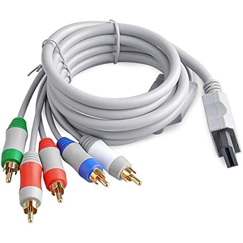 Neuftech 1.8M Wii Komponentenkabel YUV, HD AV Kable Adapter für Nintendo Wii Cover