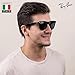 Ray-Ban RB2140 Original Wayfarer Classic Square Shape Sunglasses With Eyewear Kit Bundle - High Bridge Fit - Ideal Formal and Casual Wear Square Sunglasses