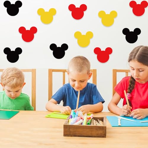 Image of Vuzvuv 48Pcs 6In Red Paper Cutouts,Classroom Bulletin Board & Party Decor