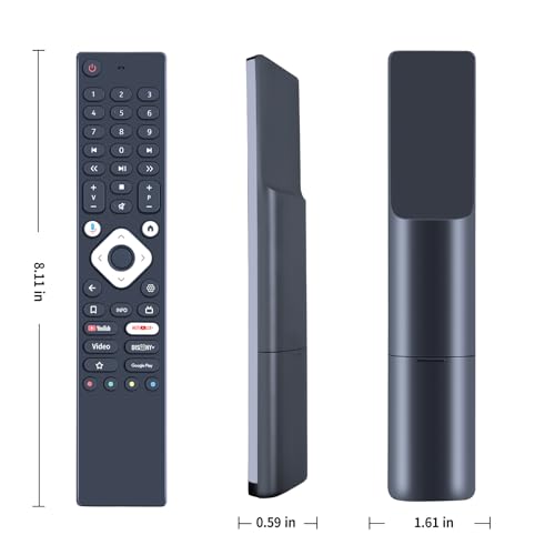 Neue Ersatz Sprachfernbedienung Kompatibel mit Nokia Smart TV 3900A, 4300A, 4300B, 5000A, 5500A, 5800A, 6500A, 7500A – Bild 6