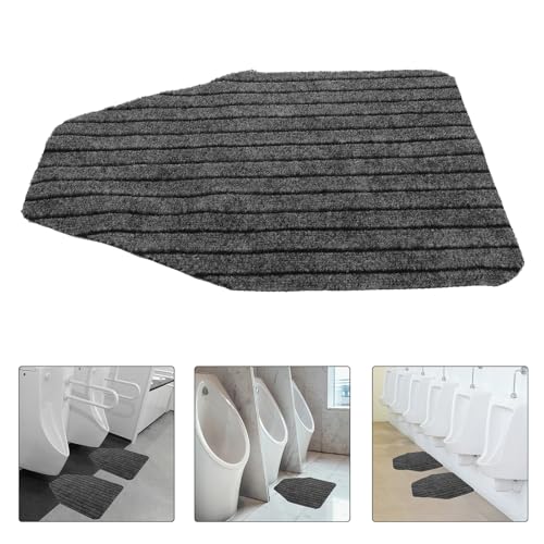 HOUDERCO 小便器用防滑吸水マット 男性トイレ対応 安定設置可能 多用途小便池マット コンパクト持ち運び簡単 高吸収率で床を清潔維持