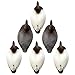 Higdon Outdoors Battleship Canvasback Duck Decoys | Unsinkable with Swivel Heads & Weighted Keels | High-Contrast Visibility| Durable & Easy-Set Floating Design | Foam Filled | 6 Pack