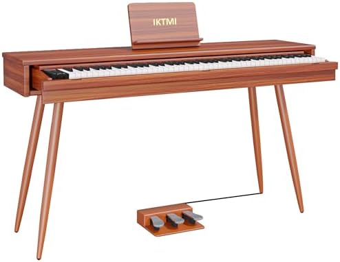 Amazon | Donner 電子ピアノ 88鍵 ハンマーアクッション鍵盤 3本ペダル  