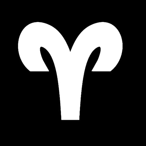 Zodiac Sign Aries Silhouette 6