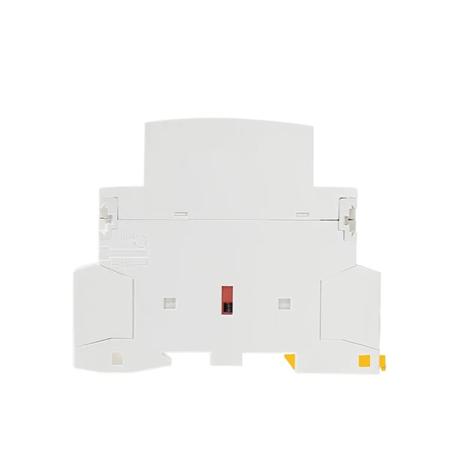 Contactor Modular HCH8-25, 4 Polos, 16 A, 20 A, 25 A, NA, NC o 2, 24 V, 110, 220, contactor automático doméstico, Tipo riel DIN, 1 Unidad(4P 25A 4NC AC230V)