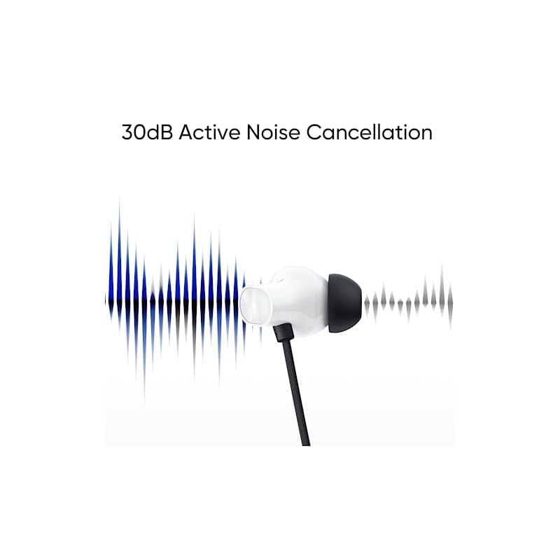 Realme Buds Wireless 3 in-Ear Bluetooth Headphones,30dB ANC,Spatial Audio,13.6mm Dynamic Bass Driver,Upto 40 HrsPlayback,Fast Charging,45ms Low Latency for Gaming,Dual Device Connection-Vitality White - Image 4