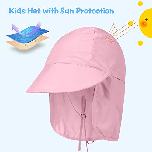 Boné Exterior, Andoer Chapéu de sol infantil de aba larga infantil boné de sol infantil para acampam