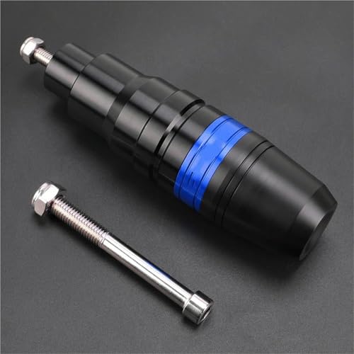 Curseur d'échappement KLE500 en alu CNC protection chute premium moto