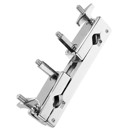 Clip soporte para platillos de batería doble montaje miniatura 1